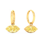 Load image into Gallery viewer, 2-carat-marquise-vivid-yellow-dangling-huggie-earrings-for-women-in-yellow-gold-fdear11725gvyellowangle1-2.00ct-nl-yg.jpg?v=1788429092