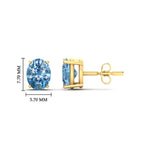 Load image into Gallery viewer, 2-carat-oval-cut-vivid-blue-diamond-stud-earrings-in-yellow-gold-fdear10411ovgvblueangle2-2.00ct-nl-yg-hw.jpg
