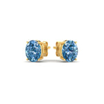 Load image into Gallery viewer, 2-carat-oval-cut-vivid-blue-diamond-stud-earrings-in-yellow-gold-fdear10411ovgvblueangle3-2.00ct-nl-yg.jpg