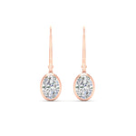 Load image into Gallery viewer, 2-carat-oval-shaped-bezel-diamond-leverback-earrings-in-rose-gold-fdear11736ovangle2-2.00ct-nl-rg.jpg