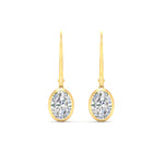 Load image into Gallery viewer, 2-carat-oval-shaped-bezel-diamond-leverback-earrings-in-yellow-gold-fdear11736ovangle2-2.00ct-nl-yg.jpg
