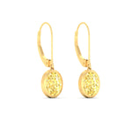 Load image into Gallery viewer, 2-carat-oval-shaped-bezel-vivid-yellow-leverback-earrings-in-yellow-gold-fdear11736ovgvyellowangle5-2.00ct-nl-yg.jpg
