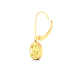 Load image into Gallery viewer, 2-carat-oval-shaped-bezel-vivid-yellow-leverback-earrings-in-yellow-gold-fdear11736ovgvyellowangle6-2.00ct-nl-yg.jpg