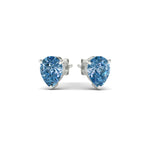 Load image into Gallery viewer, 2-carat-vivid-blue-pear-cut-3-prong-earring-in-white-gold-fdear10411peblueangle3-2.00ct-nl-wg.jpg