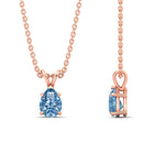 Load image into Gallery viewer, Color Lab Fancy Pear Shaped Diamond Solitaire Pendant