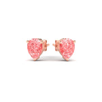 Load image into Gallery viewer, 2-carat-vivid-pink-pear-cut-3-prong-earring-in-rose-gold-fdear10411pepinkangle3-2.00ct-nl-rg.jpg