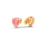 Load image into Gallery viewer, 2-carat-vivid-pink-pear-cut-3-prong-earring-in-yellow-gold-fdear10411pepinkangle4-2.00ct-nl-yg.jpg