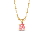 Load image into Gallery viewer, Color Lab Fancy Pear Shaped Diamond Solitaire Pendant