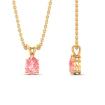 Load image into Gallery viewer, Color Lab Fancy Pear Shaped Diamond Solitaire Pendant