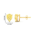 Load image into Gallery viewer, 2-carat-vivid-yellow-pear-cut-3-prong-earring-in-yellow-gold-fdear10411peyellowangle2-2.00ct-nl-yg-hw.jpg