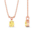 Load image into Gallery viewer, Color Lab Fancy Pear Shaped Diamond Solitaire Pendant