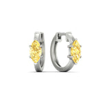 Load image into Gallery viewer, 2-carat-yellow-lab-grown-diamond-marquise-cut-huggie-hoop-earrings-in-white-gold-fdear11842mqgvyellowangle1-2.00ct-nl-wg.jpg?v=1792995894
