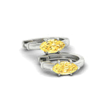 Load image into Gallery viewer, 2-carat-yellow-lab-grown-diamond-marquise-cut-huggie-hoop-earrings-in-white-gold-fdear11842mqgvyellowangle5-2.00ct-nl-wg.jpg?v=1792995894