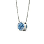 Load image into Gallery viewer, 2-ct-fancy-lab-grown-round-vived-blue-bezel-stone-pendant-in-white-gold-fdpd10538rogvblueangle2-2.00ct-nl-wg.jpg?v=1785906888