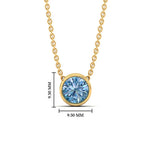 Load image into Gallery viewer, 2-ct-fancy-lab-grown-round-vived-blue-bezel-stone-pendant-in-yellow-gold-fdpd10538rogvblueangle1-2.00ct-nl-yg-hw.jpg?v=1785906888