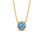 Load image into Gallery viewer, 2-ct-fancy-lab-grown-round-vived-blue-bezel-stone-pendant-in-yellow-gold-fdpd10538rogvblueangle1-2.00ct-nl-yg.jpg?v=1785906888