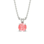 Load image into Gallery viewer, 2-ct-four-prong-fancy-lab-grown-round-vived-pink-stone-pendant-in-white-gold-fdpd10535rogvpinkangle1-2.00ct-nl-wg.jpg?v=1785491137