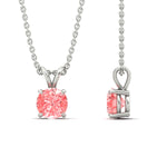 Load image into Gallery viewer, 2-ct-four-prong-fancy-lab-grown-round-vived-pink-stone-pendant-in-white-gold-fdpd10535rogvpinkangle3-2.00ct-nl-wg.jpg?v=1785491137