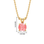 Load image into Gallery viewer, 2-ct-four-prong-fancy-lab-grown-round-vived-pink-stone-pendant-in-yellow-gold-fdpd10535rogvpinkangle1-2.00ct-nl-yg-hw.jpg?v=1785491137