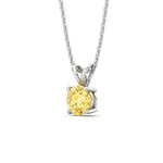 Load image into Gallery viewer, 2-ct-four-prong-fancy-lab-grown-round-vived-yellow-stone-pendant-in-white-gold-fdpd10535rogvyellowangle2-2.00ct-nl-wg.jpg?v=1785491251