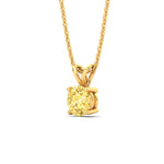 Load image into Gallery viewer, 2-ct-four-prong-fancy-lab-grown-round-vived-yellow-stone-pendant-in-yellow-gold-fdpd10535rogvyellowangle2-2.00ct-nl-yg.jpg?v=1785491251