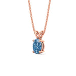 Load image into Gallery viewer, 2-ct-oval-shaped-fancy-lab-grown-vived-blue-stone-pendant-in-rose-gold-fdpd8469ovgvblueangle2-2.00ct-nl-rg.jpg