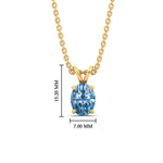 Load image into Gallery viewer, 2-ct-oval-shaped-fancy-lab-grown-vived-blue-stone-pendant-in-yellow-gold-fdpd8469ovgvblueangle1-2.00ct-nl-yg-hw.jpg