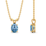Load image into Gallery viewer, 2-ct-oval-shaped-fancy-lab-grown-vived-blue-stone-pendant-in-yellow-gold-fdpd8469ovgvblueangle3-2.00ct-nl-yg.jpg