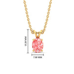 Load image into Gallery viewer, 2-ct-oval-shaped-fancy-lab-grown-vived-pink-stone-pendant-in-yellow-gold-fdpd8469ovgvpinkangle1-2.00ct-nl-yg-hw.jpg