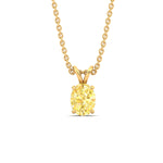 Load image into Gallery viewer, 2-ct-oval-shaped-fancy-lab-grown-vived-yellow-stone-pendant-in-yellow-gold-fdpd8469ovgvyellowangle1-2.00ct-nl-yg.jpg