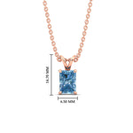 Load image into Gallery viewer, 2-ct-radiant-cut-fancy-lab-grown-vived-blue-solitaire-necklace-in-rose-gold-fdpd8469ragvblueangle1-2.00ct-nl-rg-hw.jpg