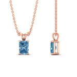 Load image into Gallery viewer, 2-ct-radiant-cut-fancy-lab-grown-vived-blue-solitaire-necklace-in-rose-gold-fdpd8469ragvblueangle3-2.00ct-nl-rg.jpg