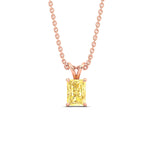 Load image into Gallery viewer, 2-ct-radiant-cut-fancy-lab-grown-vived-yellow-solitaire-necklace-in-rose-gold-fdpd8469ragvyellowangle1-2.00ct-nl-rg.jpg