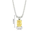 Load image into Gallery viewer, 2-ct-radiant-cut-fancy-lab-grown-vived-yellow-solitaire-necklace-in-white-gold-fdpd8469ragvyellowangle1-2.00ct-nl-wg-hw.jpg