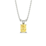Load image into Gallery viewer, 2-ct-radiant-cut-fancy-lab-grown-vived-yellow-solitaire-necklace-in-white-gold-fdpd8469ragvyellowangle1-2.00ct-nl-wg.jpg