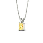 Load image into Gallery viewer, 2-ct-radiant-cut-fancy-lab-grown-vived-yellow-solitaire-necklace-in-white-gold-fdpd8469ragvyellowangle2-2.00ct-nl-wg.jpg