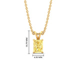 Load image into Gallery viewer, 2-ct-radiant-cut-fancy-lab-grown-vived-yellow-solitaire-necklace-in-yellow-gold-fdpd8469ragvyellowangle1-2.00ct-nl-yg-hw.jpg