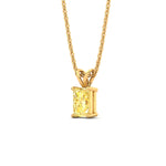 Load image into Gallery viewer, 2-ct-radiant-cut-fancy-lab-grown-vived-yellow-solitaire-necklace-in-yellow-gold-fdpd8469ragvyellowangle2-2.00ct-nl-yg.jpg
