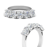 Load image into Gallery viewer, Trellis Five Stone Lab Diamond Band 14K Gold
