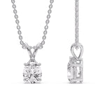 Load image into Gallery viewer, 2-ct.-pear-single-diamond-necklace-in-white-gold-FDPD8469ANGLE3-PE-2.00-WG_1200x1200.jpg?v=1761294641