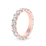 Load image into Gallery viewer, 0.25 - 5 Carat Round Cut Lab Grown Eternity Wedding Band For Women 14k Gold
