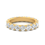 Load image into Gallery viewer, 0.25 - 5 Carat Round Cut Lab Grown Eternity Wedding Band For Women 14k Gold
