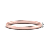 Load image into Gallery viewer, 1 MM To 6 MM Comfort Fit Plain Wedding Band
