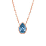 Load image into Gallery viewer, 3-carat-bezel-pear-water-drop-vivid-blue-solitaire-pendant-in-rose-gold-fdpd10538pegvblueangle1-3.00ct-nl-rg_d4a7907b-c171-47f8-8219-5f815201def7.jpg?v=1787819661