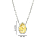Load image into Gallery viewer, 3-carat-bezel-pear-water-drop-vivid-yellow-solitaire-pendant-in-white-gold-fdpd10538pegvyellowangle1-3.00ct-nl-wg-hw_c34e9345-0ce4-4889-921f-c9c92c0f4cd5.jpg?v=1787819661