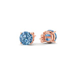 Load image into Gallery viewer, 3-carat-fancy-color-lab-grown-round-vivid-blue-stud-earrings-in-rose-gold-fdear10411rogvblueangle4-3.00ct-nl-rg.jpg?v=1786968027