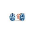 Load image into Gallery viewer, 3-carat-oval-cut-vivid-blue-diamond-stud-earrings-in-rose-gold-fdear10411ovgvblueangle1-3.00ct-nl-rg.jpg