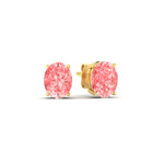 Load image into Gallery viewer, 3-carat-oval-cut-vivid-pink-diamond-stud-earrings-in-yellow-gold-fdear10411ovgvpinkangle1-3.00ct-nl-yg.jpg