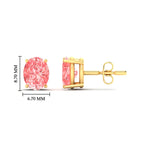 Load image into Gallery viewer, 3-carat-oval-cut-vivid-pink-diamond-stud-earrings-in-yellow-gold-fdear10411ovgvpinkangle2-3.00ct-nl-yg-hw.jpg