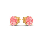 Load image into Gallery viewer, 3-carat-oval-cut-vivid-pink-diamond-stud-earrings-in-yellow-gold-fdear10411ovgvpinkangle3-3.00ct-nl-yg.jpg